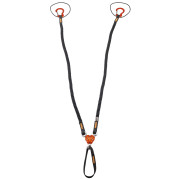 Smyczka Camp X-Gyro Leash - 92/147 Cm czarny/pomarańczowy