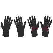 Rękawiczki dziecięce Progress DT COOLIO GLOVES 26RZ czarny/różówy Black/Pink