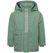 Dziecięca kurtka zimowa Didriksons Talvi Kids Jkt 2 Dark Moss ciemnozielony Dark Moss