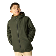 Dziecięca kurtka zimowa Regatta Junior Frelton Dark Khaki