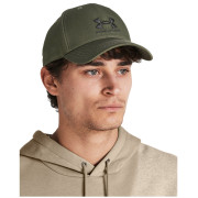 Bejsbolówka Under Armour Branded Lockup Adj ciemnozielony