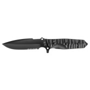 Nóż TB OUTDOOR Maraudeur Survival Knife G10 Serrated czarny