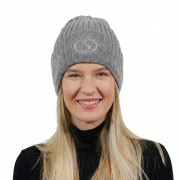 Czapka damska Sherpa Anna szary grey 7716.VGX