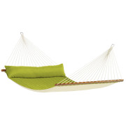 Hamak z drążkami La Siesta Alabama Kingsize zielony avocado