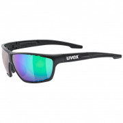 Okulary sportowe Uvex Sportstyle 706 CV czarny/zielony Black Matt/Mirror Green