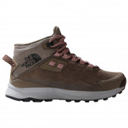 Buty damskie The North Face W Cragstone Leather Mid Wp brązowy BIPARTISAN BROWN/MELDGREY