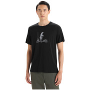 Męska koszulka Icebreaker Men Tech Lite II SS Tee Polar Paddle