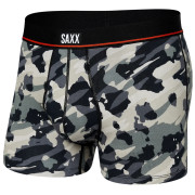 Męskie bokserki Saxx Non-Stop Stretch Cotton Trunk szary/czarny pop grunge camo-graphite