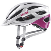 Kask rowerowy Uvex True biały SilverFuchsia