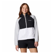 Kurtka damska Columbia Spire Valley™ Windbreaker biały White, Black, Cirrus Grey