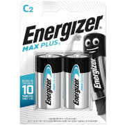 Baterie Energizer Max Plus alkaliczna Typ C / LR14 srebrny