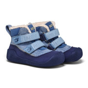 Dziecięce buty zimowe Affenzahn Prewalker Midboot Vegan Snuggy Elephant niebieski Elephant