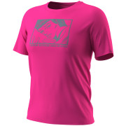 Koszulka damska Dynafit Graphic Co T-Shirt W różowy 6551 - flamingo/BOYFRIEND
