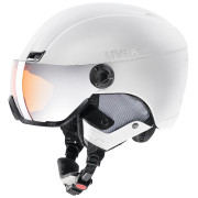 Kask narciarski Uvex HLMT 400 Visor style biały WhiteMat