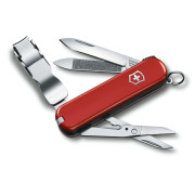 Nóż Victorinox Nail Clip 580 czerwony