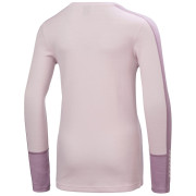 Zestaw dziecięcy Helly Hansen Jr Lifa Merino Midweight Set Purple Clay