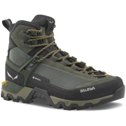 Męskie buty trekkingowe Salewa Mtn Trainer 3 Tech Mid Gtx M zielony Faded Green/Forest Night
