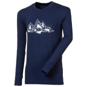 T-shirt dziecięcy Progress DT PEDRO "ICEBERG" 26GH ciemnoniebieski TmModra
