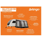 Przedsionek Vango Balletto Air 260 Elements ProShield