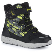 Dziecięce buty zimowe Loap Pike czarny P Black / Yellow