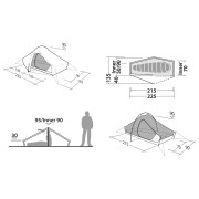 Namiot turystyczny Robens Chaser 1 LW