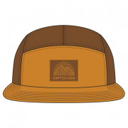 Bejsbolówka Ortovox Mtn Stripe Cap brązowy bristle brown