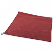 Ręcznik Pinguin Micro Towel Map XL czerwony
