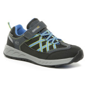 Buty dziecięce Regatta Samaris V JNR Low czarny/niebieski Briar/Freblue