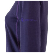 Bluza damska Sensor Merino Upper krótki zamek