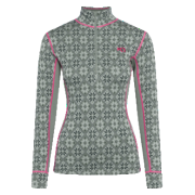 Bluza damska Kari Traa Rose Half Zip Baselayer Top zielony sag