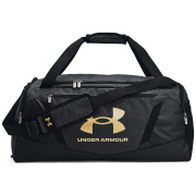 Torba sportowa Under Armour Undeniable 5.0 Duffle MD czarny/złoty Black Medium Heather / Black / Metallic Gold