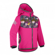 Dziecięca kurtka softshellowa Unuo Fleece Basic różowy/niebieski