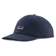 Bejsbolówka Patagonia P-6 Label Trad ciemnoniebieski New Navy
