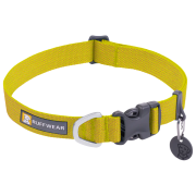 Obroża dla psa Ruffwear Hi & Light™ Collar żółty Lichen Green