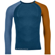 Koszulka męska Ortovox 120 Comp Light Long Sleeve M niebieski petrol blue