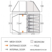 Namiot rodzinny Vango Beta 550XL 2023