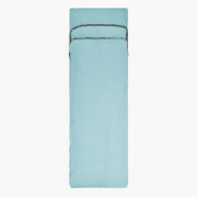 Wkład do śpiwora Sea to Summit Comfort Blend Liner Rectangular w/ Pillow Sleeve jasnoniebieski Aqua Sea Blue