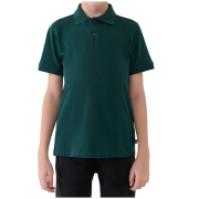 T-shirt dziecięcy 4F Polo Shirt M614 Dark Green