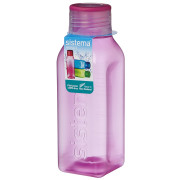 Butelka Sistema Square 475ml różowy