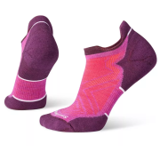 Damskie skarpety Smartwool Run Targeted Cushion Low Ankle Socks szary/fioletowy meadow mauve