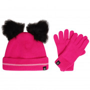 Czapka dziecięca Dare 2b Brighten Hat & Glove różowy Pink Glow/Cotton Candy