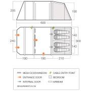 Namiot rodzinny Vango Stargrove II Air 450