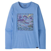 Koszulka damska Patagonia W's L/S Cap Cool Daily Graphic Shirt - Lands