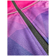 Dziecięca kurtka softshellowa WAMU Mozaika purple