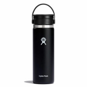 Butelka termiczna Hydro Flask Wide Mouth 20 oz czarny/biały BLACK