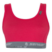 Biustonosz Sensor Merino Active różowy Magenta