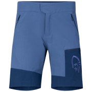 Spodenki męskie Norrona femund flex1 light Shorts jasnoniebieski Vintage Indigo