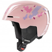 Kask narciarski dla dzieci Uvex Viti różowy pink puzzle