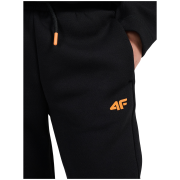 Dziecięce spodnie dresowe 4F Trousers Cas M1766 Deep Black
