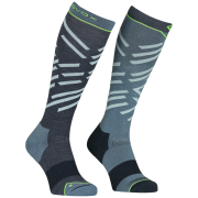 Męskie podkolanówki Ortovox Ski Tour Long Socks Men's czarny Black Raven